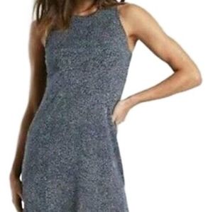 Athleta Santorini Thera Printed Navy & White Short Casual Dress Size MP